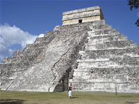 Alphabet Photography - Exploring the ruins at Chichen Itza.